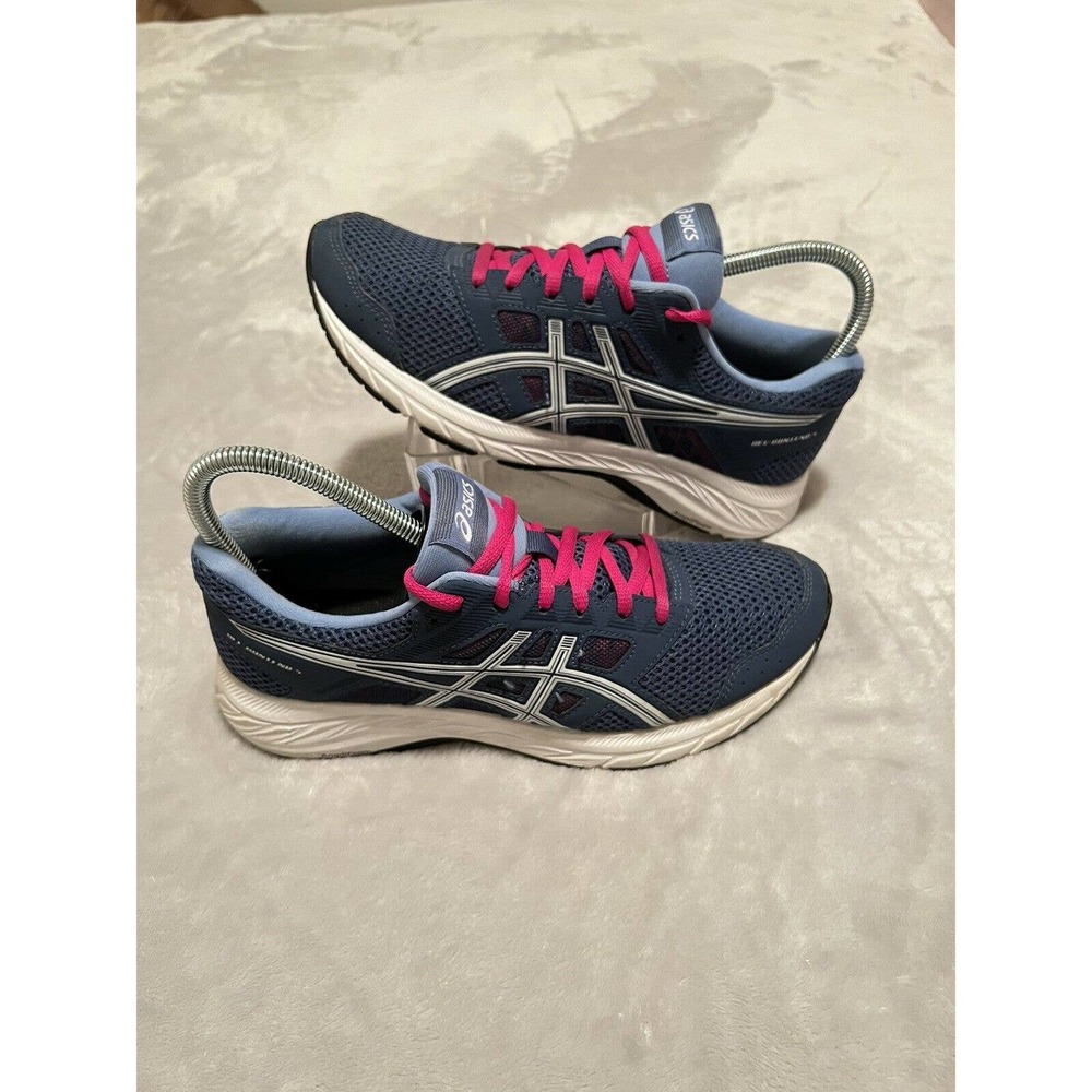 ASICS Women's Gel-Contend 5 Running Shoes Size 7.5 - Shark Gray/ White